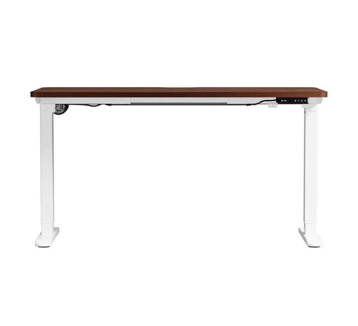 Trudie Walnut Electric Standing Desk